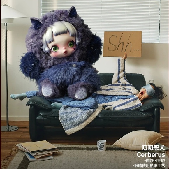 POP MART Accessories - You Found Me! Skullpanda Cerberus